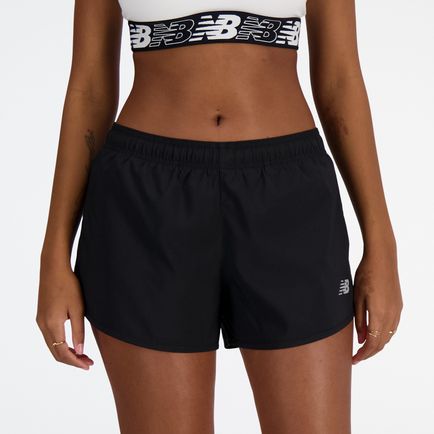 Short New Balance Mujer Sport Essentials 3 Inch Negro