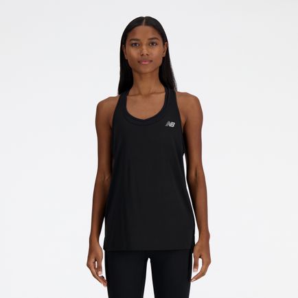 Camisilla New Balance Mujer Sport Essentials Negro