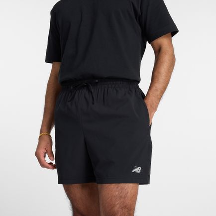 Short New Balance Hombre Sport Essentials 5 Negro