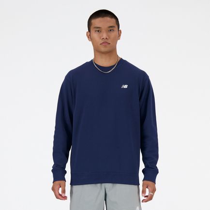 Suéter New Balance Hombre NB Small Logo French Azul Marino