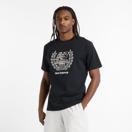 Remera New Balance Hombre Nb X Debut Sculpture Tshirt Negro