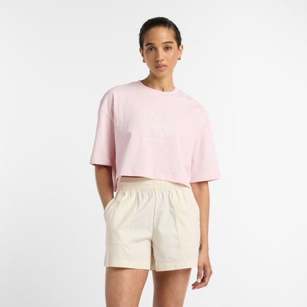 Remera New Balance Mujer Nb X Debut Sculpture Tshirt Rosa