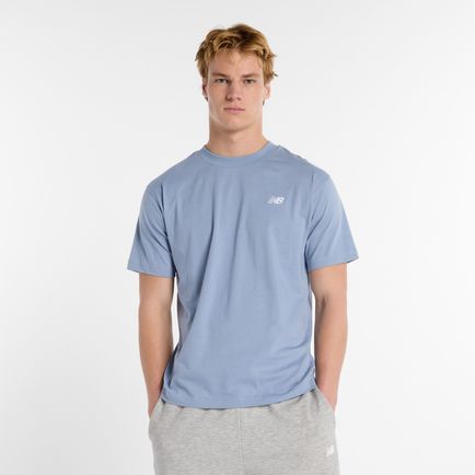 Remera New Balance Hombre Sport Essentials Cotton Tshirt Azul