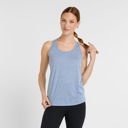 Camisilla New Balance Mujer Athletics Tank Azul