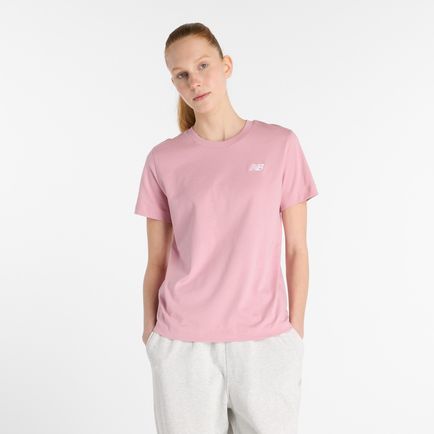 Remera New Balance Mujer Sport Essentials Jersey Tshirt Rosa